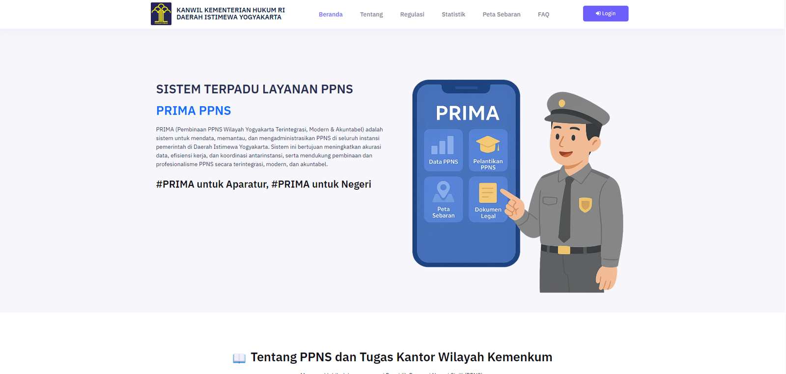 PRIMA PPNS - SISTEM TERPADU LAYANAN PPNS